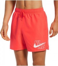 Nike vīriešu peldšorti Logo Solid 5" Short Red NESSA566 631