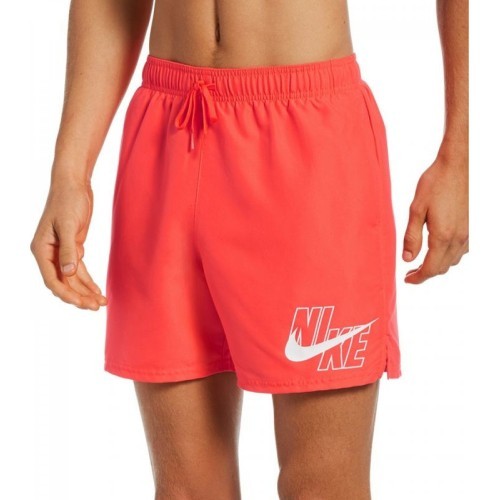 Мужские плавательные шорты Nike Logo Solid 5" Short Red NESSA566 631