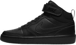 Nike Court Borough Mid 2 Black Junior Shoes CD7782 001