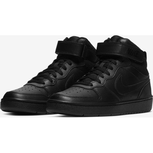 Nike apavi pusaudžiem Court Borough Mid 2 Black CD7782 001