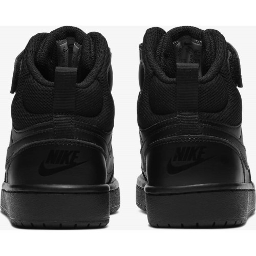 Nike обувь для подростков Court Borough Mid 2 Black CD7782 001