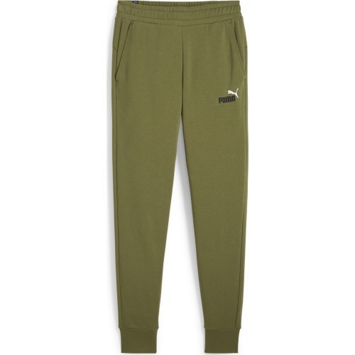 Puma Ess+ 2 Col Logo vīriešu sporta bikses, zaļas 586768 35