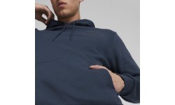 Puma Ess Small Logo Hoodie for Men Blue 586691 97