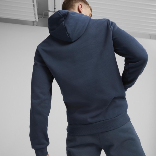 Puma Ess Small Logo Hoodie for Men Blue 586691 97