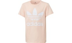 Футболка для девочек Adidas Originals Trefoil Tee Haze Coral GD2681