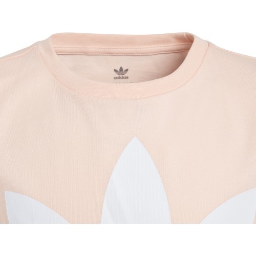 Футболка для девочек Adidas Originals Trefoil Tee Haze Coral GD2681