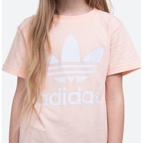Adidas Originals meiteņu krekls Trefoil Tee Haze Coral GD2681