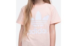 Adidas Originals meiteņu krekls Trefoil Tee Haze Coral GD2681
