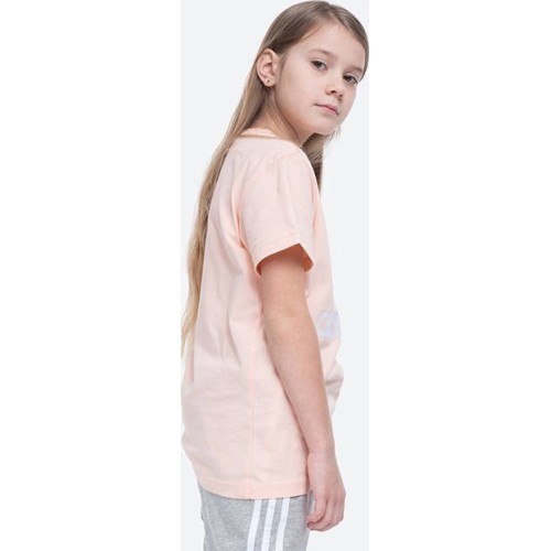 Adidas Originals Girls' T-shirt Trefoil Tee Haze Coral GD2681