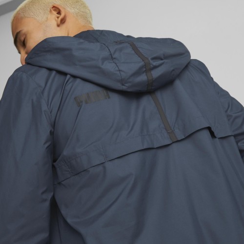 Puma Ess Solid Windbreaker vīriešu jaka, zila 847484 16