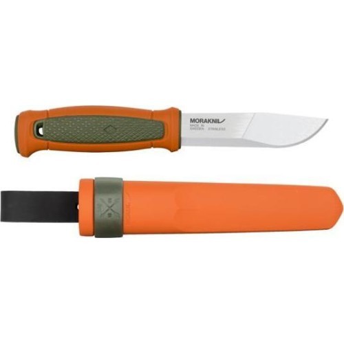 Morakniv Kansbol Охотничий нож из нержавеющей стали оливково-оранжевого цвет