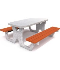 Concrete Picnic Table Inter-Play 02
