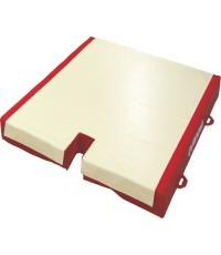 Мат для приземления для бревна с вырезами под основание 200 x 200 x 20 см