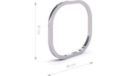 Stainless Steel Bicycle Rack Inter-Play 26