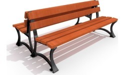 Cast-iron Bench Inter-Play 04