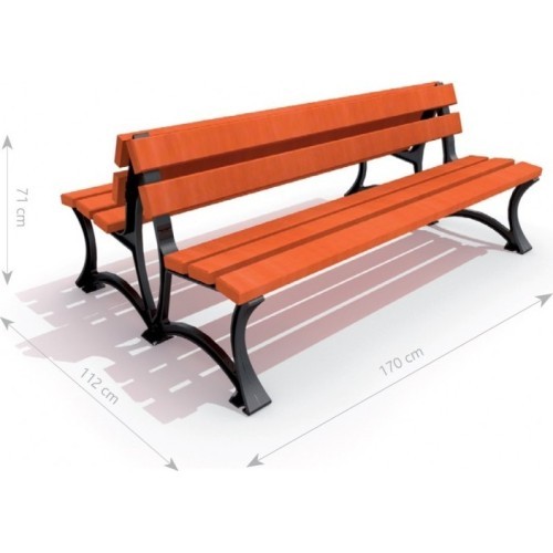 Cast-iron Bench Inter-Play 04