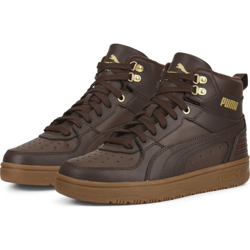Puma Rebound Rugged Men's Shoes, Dark Chocolate Brown 387592 04