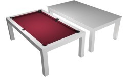 Pool Table Dynamic Mozart - Matte White, 7ft