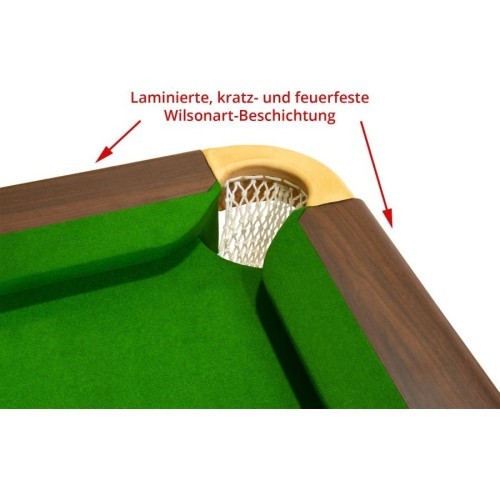 Pool Table Dynamic Prince II - Mahogany, 9ft