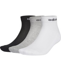 Adidas Socks HC Ankle 3PP Black Grey White GE6132