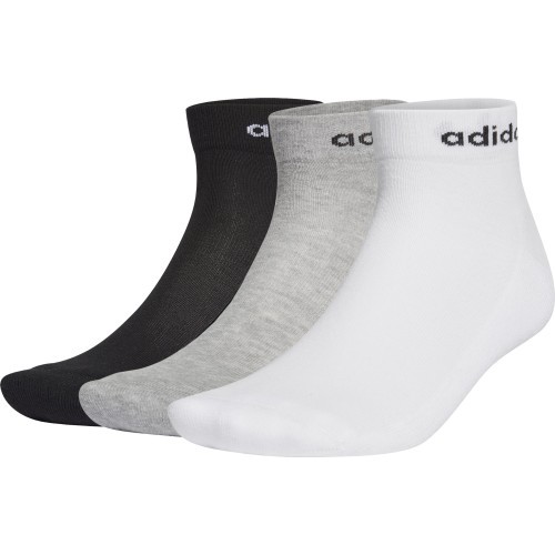Adidas Socks HC Ankle 3PP Black Grey White GE6132