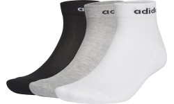Носки Adidas HC Ankle 3PP Black Grey White GE6132
