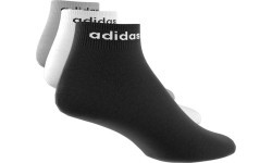 Adidas zeķes HC Ankle 3PP Black Grey White GE6132