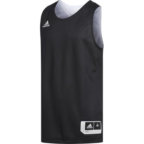 Баскетбольная футболка Adidas Y Rev Crazy Ex J для подростков Black White CD8636