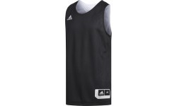 Баскетбольная футболка Adidas Y Rev Crazy Ex J для подростков Black White CD8636