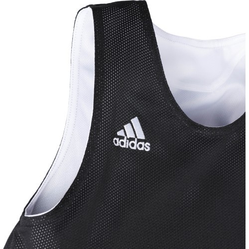 Баскетбольная футболка Adidas Y Rev Crazy Ex J для подростков Black White CD8636
