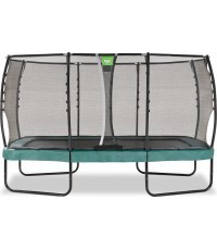 Батут EXIT Allure Premium 244x427 см – зелёный