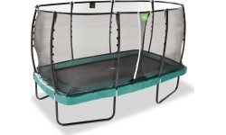 Батут EXIT Allure Premium 244x427 см – зелёный