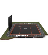 BERG Sports Ultim Pro Bouncer FlatGround batuts 5x5 ar AeroWall
