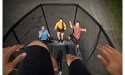 BERG Sports Ultim Pro Bouncer FlatGround batuts 5x5 ar AeroWall