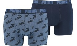 Puma vīriešu apakšveļa Men Aop Boxer Blue 935054 03
