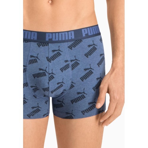 Мужское нижнее белье Puma Men Aop Boxer Blue 935054 03