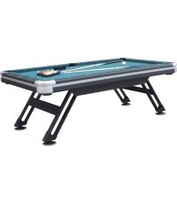 Pool Table Dynamic Sydney II - Black-Silver, 7ft
