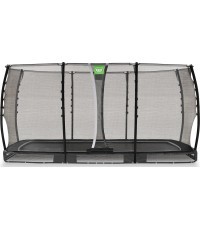 EXIT Allure Classic iebūvējams batuts 244x427 cm, melns