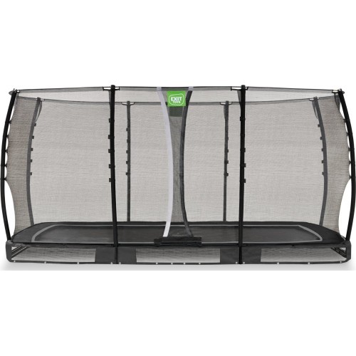 EXIT Allure Classic iebūvējams batuts 244x427 cm, melns