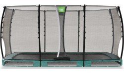 EXIT Allure Classic iegremdējamais batuts 244x427 cm, zaļš