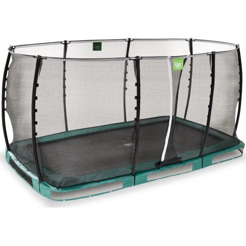 EXIT Allure Classic ground trampoline 244x427cm - green