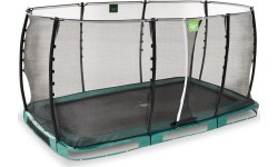 Грунтовый батут EXIT Allure Classic 244x427 см, зелёный