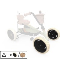Wheel 9x2 - Black/Beige Front