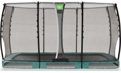 EXIT Allure Classic ground trampoline 214x366cm - green