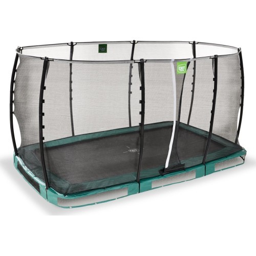 EXIT Allure Classic ground trampoline 214x366cm - green