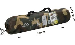 2 vietu telts Cattara Army 200x120x100 cm