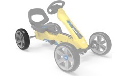 Wheel grey-black 10x2,5 rear