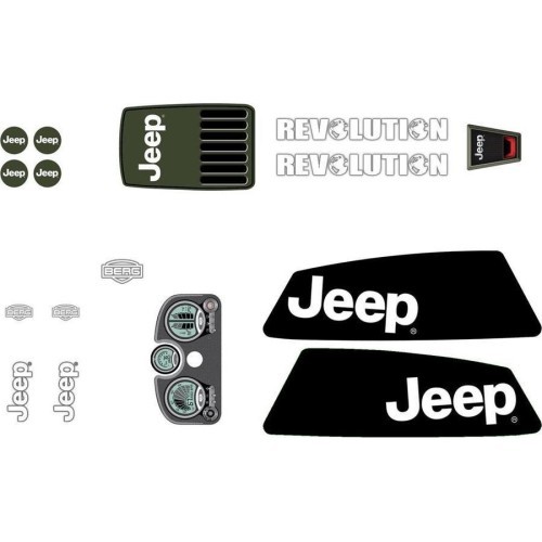 Рамка XL - комплект наклеек Jeep® Revolution