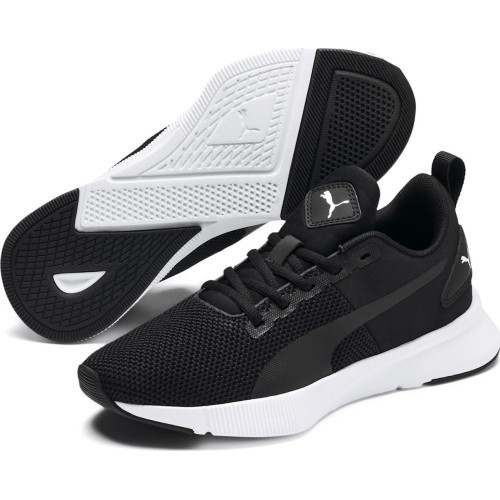 Кроссовки для бега подростковые Puma Flyer Runner Jr чёрные 192928 01