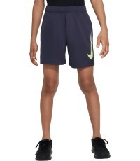 Nike Dri-FIT Multi + Short GX pusaudžu šorti pelēki DX5361 015